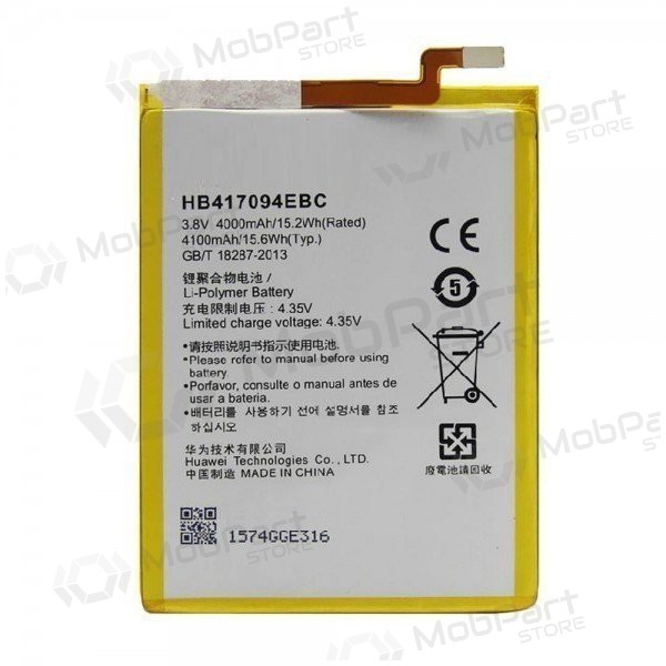 Huawei Ascend Mate 7 (HB417094EBC) bateria / acumulador (4000mAh) Huawei Ascend Mate 7 (HB417094EBC) bateria / acumulador (4000mAh)