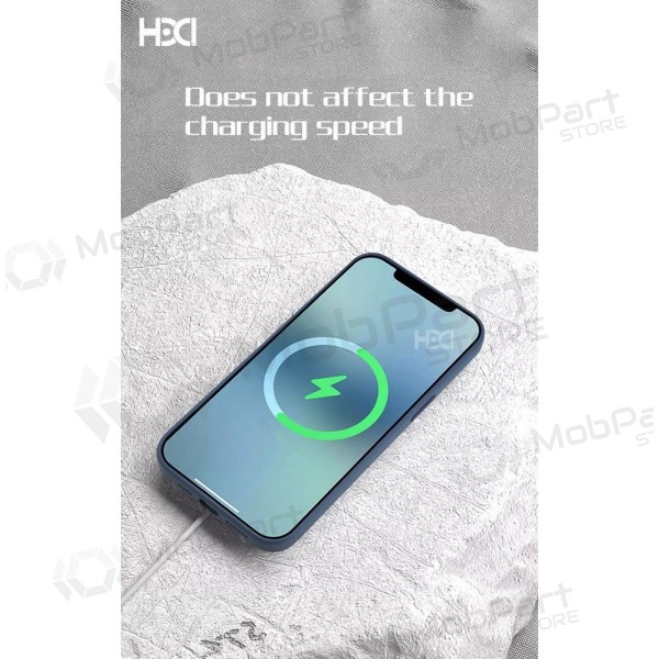 Capa HDD Silicone MagSafe Case Apple iPhone 12/12 Pro preto