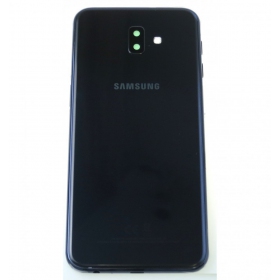 Samsung J610 Galaxy J6 Plus 2018 tampa traseira da bateria (preto) (usado grade B, original)