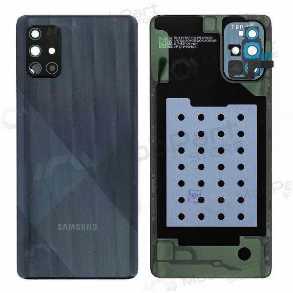 Samsung A715 Galaxy A71 2020 tampa traseira da bateria preto (Prism Crush Black) (usado grade C, original) Samsung A715 Galaxy A71 2020 tampa traseira da bateria preto (Prism Crush Black) (usado grade C, original)