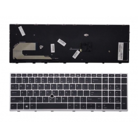 HP Elitebook 850 G5, 755 G5, ZBook 15u G5 teclado (com iluminação)