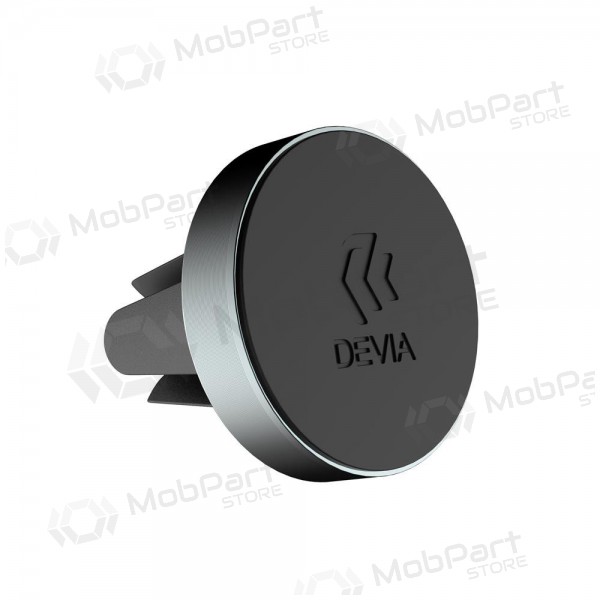 Automobilinis Universal telefono laikiklis Devia Circle attaches to ventilation grilles, magnetic, preto