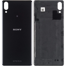 Sony I4312 / I3312 Xperia L3 tampa traseira da bateria (preto) (usado grade C, original)