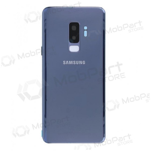 Samsung G965F Galaxy S9 Plus tampa traseira da bateria azul (Coral Blue) (usado grade B, original) Samsung G965F Galaxy S9 Plus tampa traseira da bateria azul (Coral Blue) (usado grade B, original)