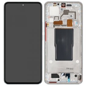 Xiaomi 12T / 12T Pro ecrã (prata) (com moldura) (Premium)