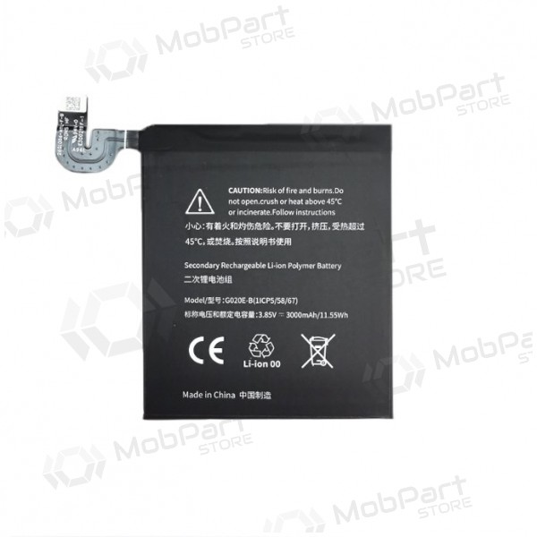 GOOGLE Pixel 3A bateria / acumulador (3000mAh) GOOGLE Pixel 3A bateria / acumulador (3000mAh)