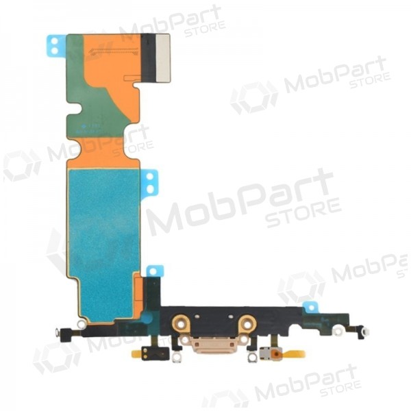 Apple iPhone 8 Plus conector de carga (dourado) (usado, original) Apple iPhone 8 Plus conector de carga (dourado) (usado, original)