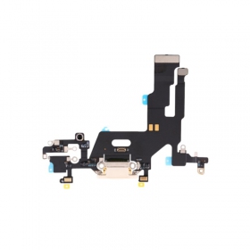 Apple iPhone 11 conector de carga (branco)