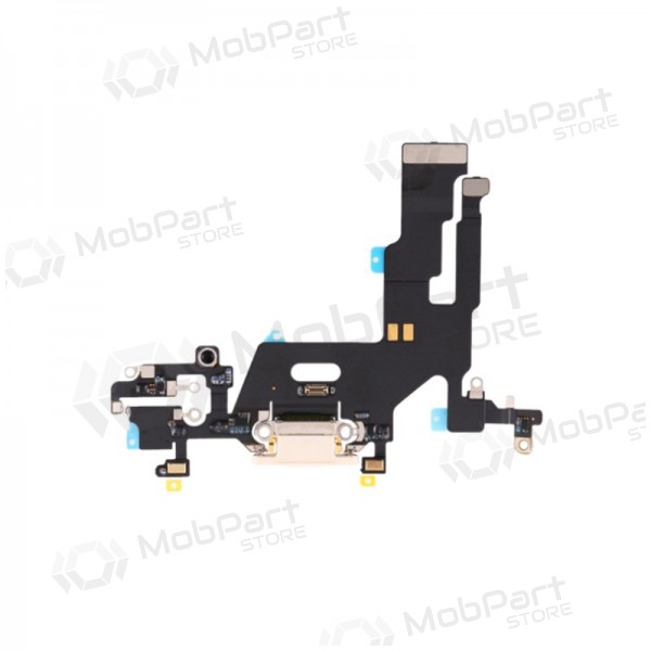 Apple iPhone 11 conector de carga (branco)