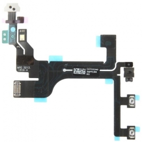 Apple iPhone 5C on / off (įjungimo), conector de controle de áudio