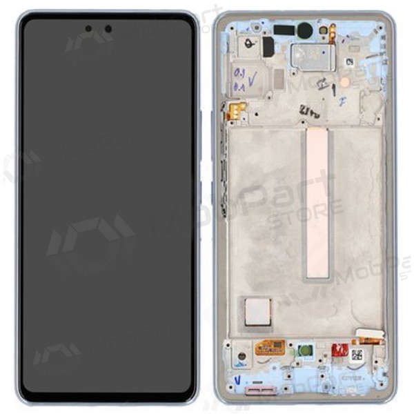 Samsung Galaxy A53 5G ecrã (azul) (com moldura) (original) Samsung Galaxy A53 5G ecrã (azul) (com moldura) (original)