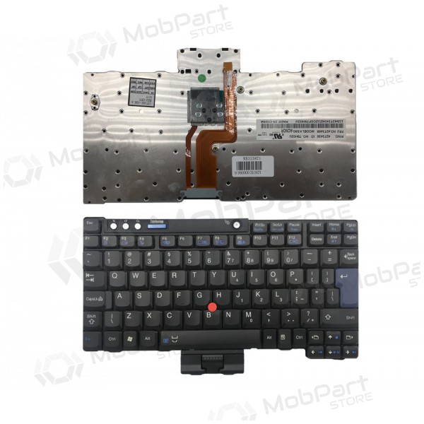 Lenovo: IBM ThinkPad X60, X60S, X61, X61S teclado Lenovo: IBM ThinkPad X60, X60S, X61, X61S teclado