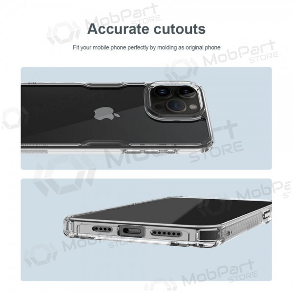 Apple iPhone 15 Plus capa „Nillkin Nature Pro“ (azul)