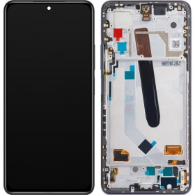 Xiaomi Poco F3 / Mi 11i / Mi 11X / Mi 11X Pro ecrã (preto) (com moldura) (service pack) (original)