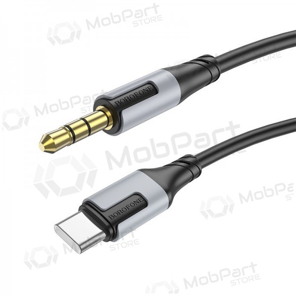 Audio cabo Borofone BL19 USB-C to 3,5mm preto