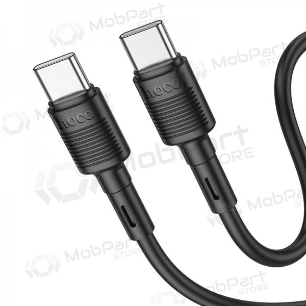 USB cabo Hoco X83 60W Type-C to Type-C 1.0m preto