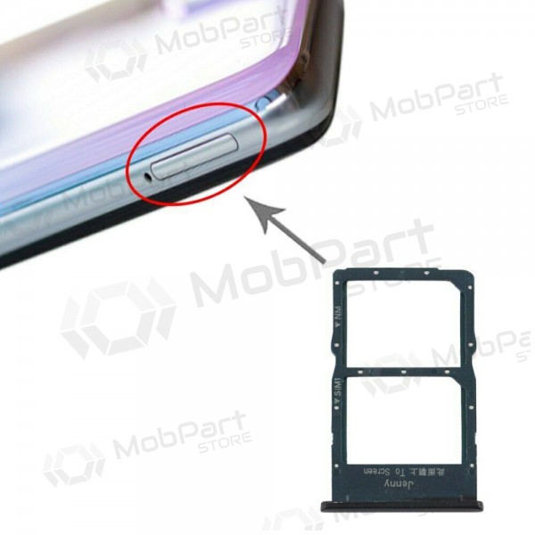 Huawei P40 Lite SIM titular do cartão (preto)