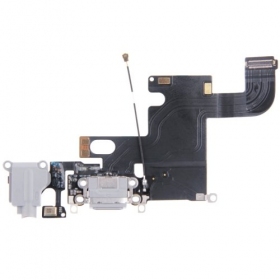 Apple iPhone 6 conector de carga (cinza) (usado, original)