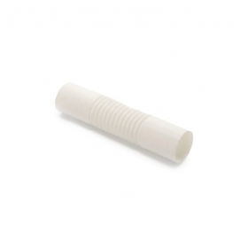 Vamzdelio U-20mm lanksti conector, branco (100)