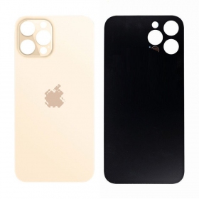 Apple iPhone 12 Pro tampa traseira da bateria (dourado) (bigger hole for camera)