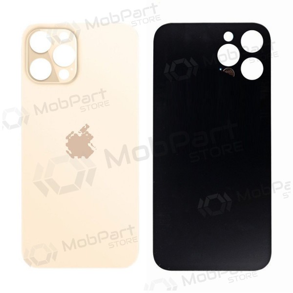 Apple iPhone 12 Pro tampa traseira da bateria (dourado) (bigger hole for camera)