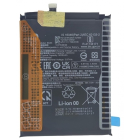 Xiaomi Redmi Note 9 Pro Max, Redmi Note 10 Pro bateria, akumuliatorius (BN53) (original)