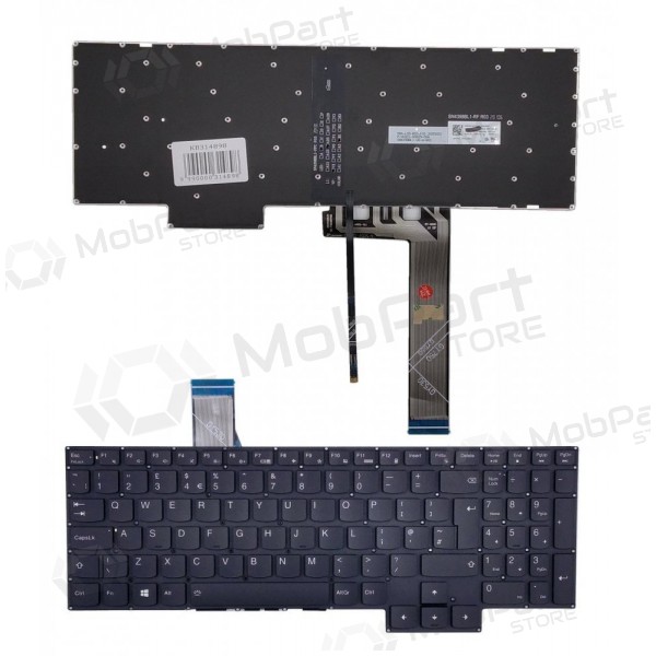LENOVO Legion 5 teclado (UK) (com iluminação) LENOVO Legion 5 teclado (UK) (com iluminação)
