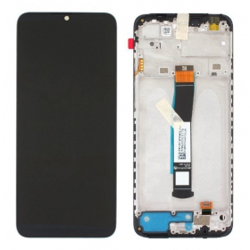 Xiaomi Redmi 10C 2022 / Poco C40 ecrã (preto) (com moldura) (Premium)