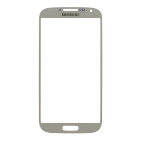 Samsung i9500 Galaxy S4 / i9505 Galaxy S4 Vidro de tela (branco) (for screen refurbishing)