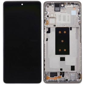 Xiaomi 11T 5G / 11T Pro 5G ecrã (branco) (com moldura) (original)