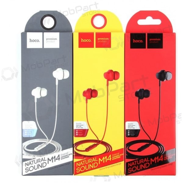 Mãos livres HOCO M14 3,5mm (preto) Mãos livres HOCO M14 3,5mm (preto)