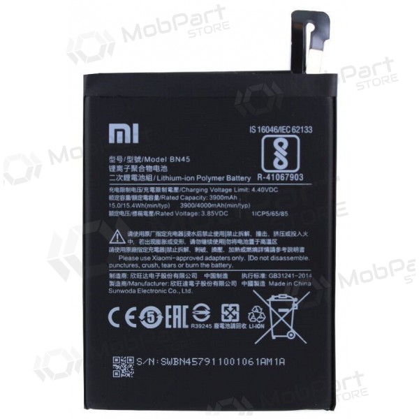 Xiaomi Redmi Note 5 / Note 5 Pro bateria, akumuliatorius (BN45) (original) Xiaomi Redmi Note 5 / Note 5 Pro bateria, akumuliatorius (BN45) (original)