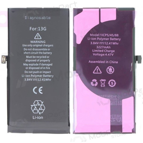 Apple iPhone 13 bateria, akumuliatorius (Self-Diagnosable) (Premium)