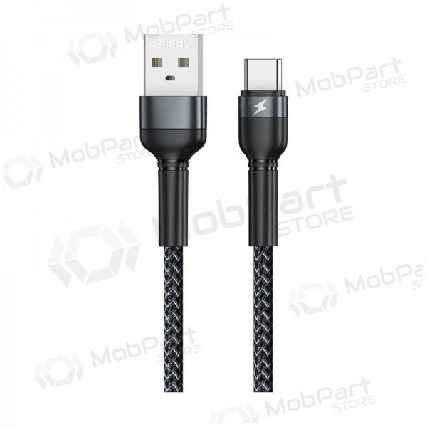 USB cabo Remax RC-124a USB-A to USB-C 1.0m preto