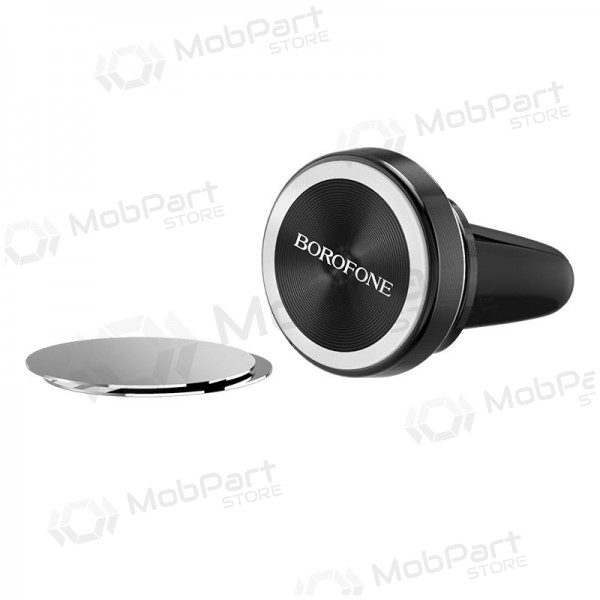 Automobilinis Universal telefono laikiklis Borofone BH6, mounted on ventilation grilles, magnetic, preto Automobilinis Universal telefono laikiklis Borofone BH6, mounted on ventilation grilles, magnetic, preto