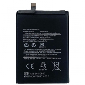 Xiaomi POCO X3 NFC bateria, akumuliatorius (BN61)