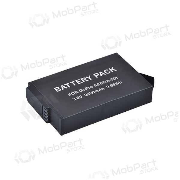 GoPro ASBBA-001 bateria / acumulador (2620mAh) GoPro ASBBA-001 bateria / acumulador (2620mAh)