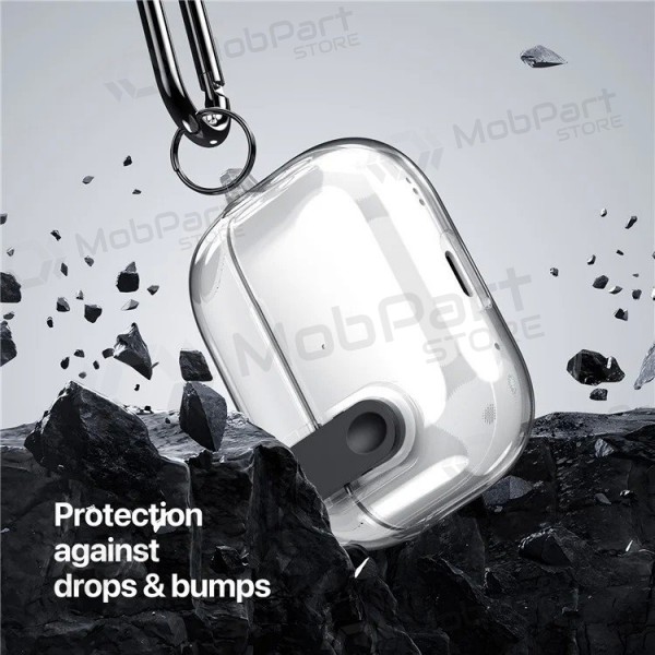 Capa Dux Ducis PECL Apple AirPods 1/2 cinza
