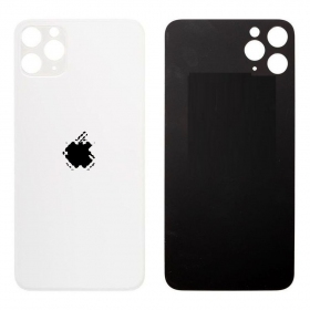 Apple iPhone 11 Pro tampa traseira da bateria (prata) (bigger hole for camera)