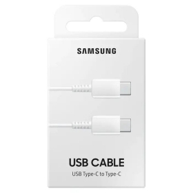 USB cabo Samsung EP-DA705BWEGWW Type-C - Type-C 1.0m (branco) (OEM)