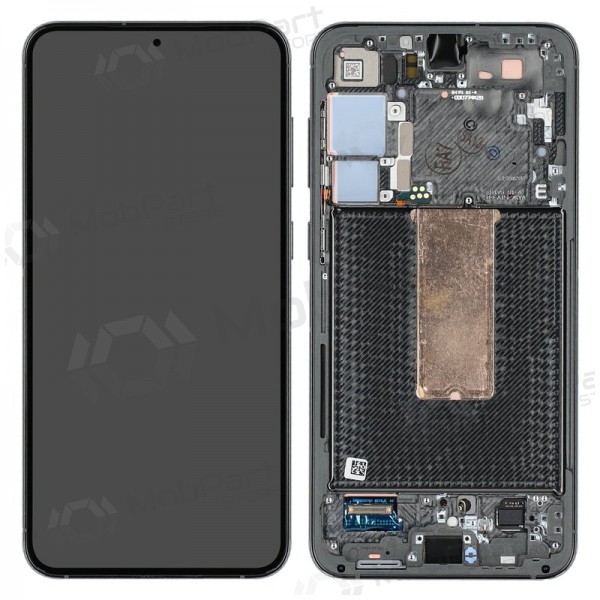 Ekranas Samsung S916 S23+ 5G su lietimui jautriu stikliuku e rėmeliu Green original (service pack)