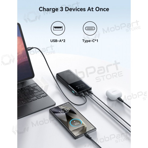 Bateria externa Power Bank Joyroom JR-PBF20 22.5W 10000mAh preto