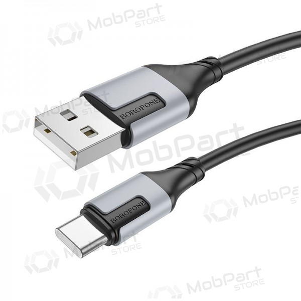 USB cabo Borofone BX101 USB-A to USB-C 1.0m preto