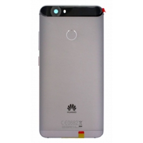 Huawei Nova 1 tampa traseira da bateria cinza (Titanium Gray) (usado grade C, original)