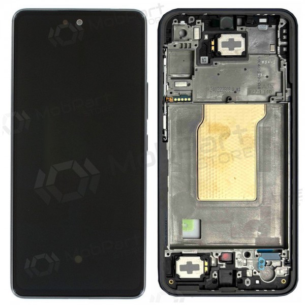 Samsung Galaxy A35 5G ecrã (preto) (com moldura) (original) Samsung Galaxy A35 5G ecrã (preto) (com moldura) (original)