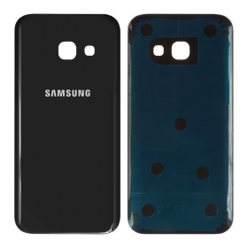 Samsung A320 Galaxy A3 2017 tampa traseira da bateria (preto) (usado grade B, original)