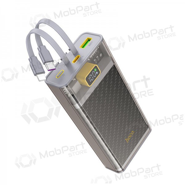 Bateria externa Power Bank Hoco J104A Discovery Edition 22.5W 20000mAh cinza Bateria externa Power Bank Hoco J104A Discovery Edition 22.5W 20000mAh cinza
