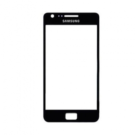 Samsung i9100 Galaxy S2 Vidro de tela (preto) (for screen refurbishing)