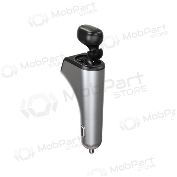 Carregador de carro Platinet + Bluetooth ausinė