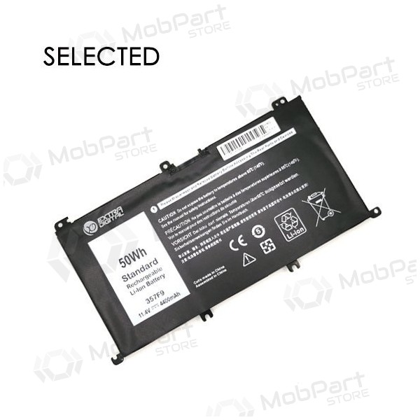 DELL 357F9, 4400mAh bateria do portátil DELL 357F9, 4400mAh bateria do portátil